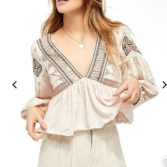 Free People Blouse s - Picture 1 of 12